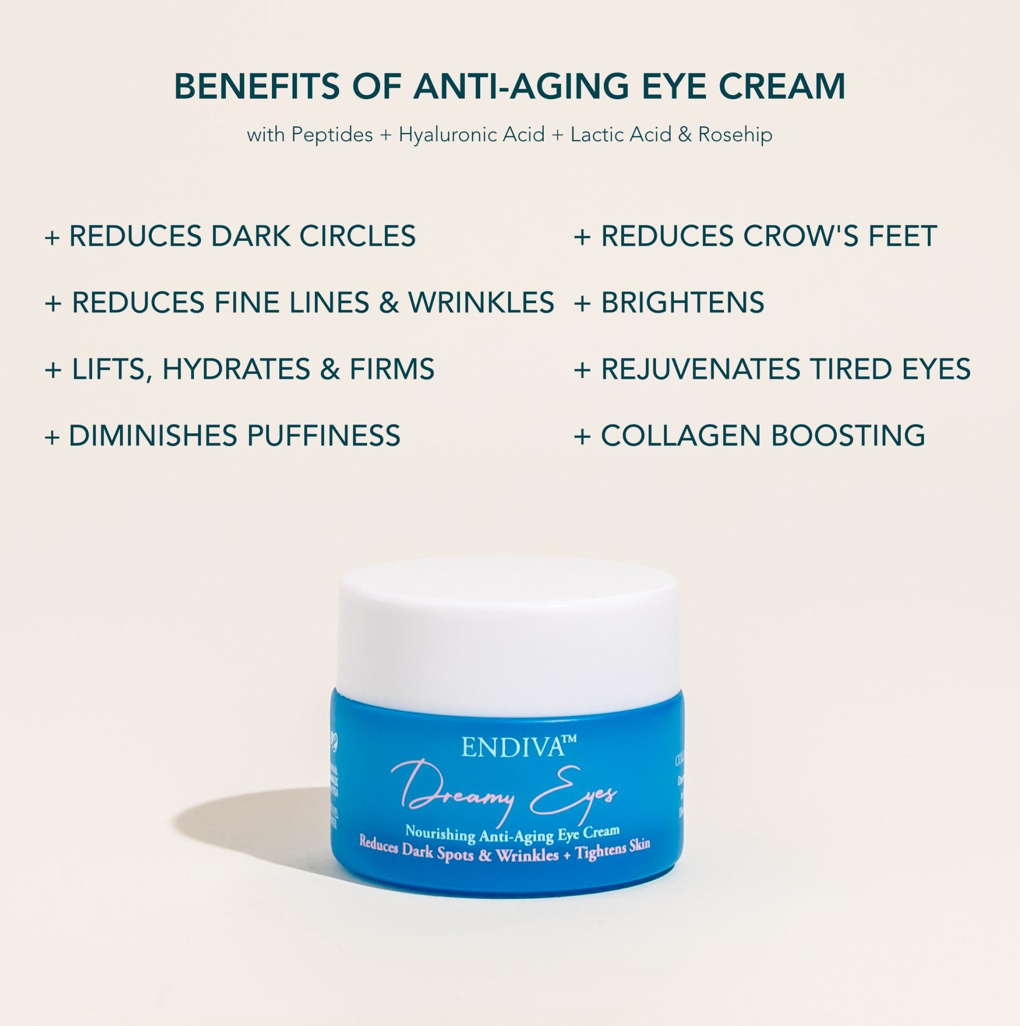 Face &amp; Eye Rejuvenating Set Anti-Aging Moisturizer &amp; Eye Cream - EndivaAnti-Aging Face &amp; Eye Rejuvenating Set